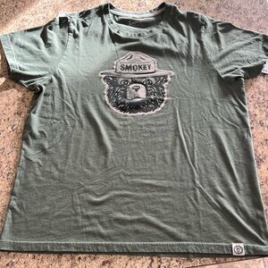 Landmark Project Smokey Bear Green T-Shirt XL